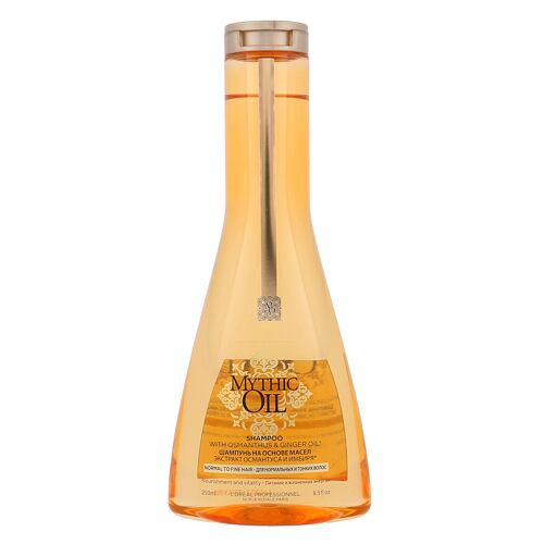 Šampon L'Oréal Professionnel Mythic Oil Normal to Fine Hair Shampoo 250 ml poškozený flakon