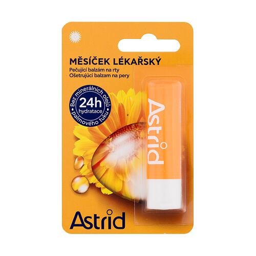 Balzám na rty Astrid Calendula Caring Lip Balm 4,8 g