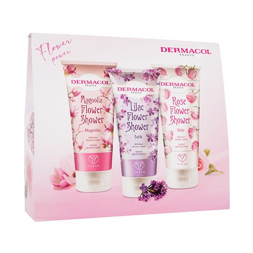 Sprchový krém Dermacol Flower Power 200 ml Kazeta