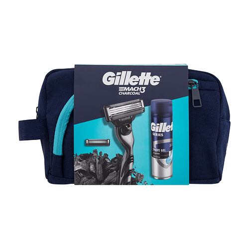 Holicí strojek Gillette Mach3 Charcoal 1 ks Kazeta