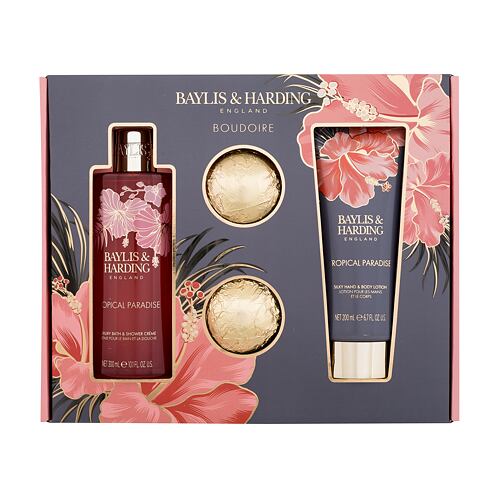 Sprchový krém Baylis & Harding Boudoire Tropical Paradise 300 ml Kazeta