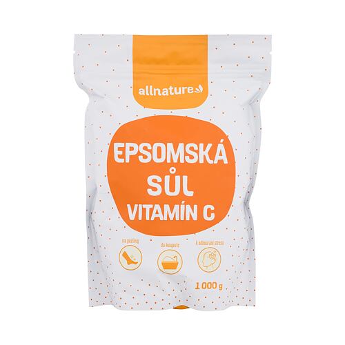 Koupelová sůl Allnature Epsom Salt Vitamin C 1000 g