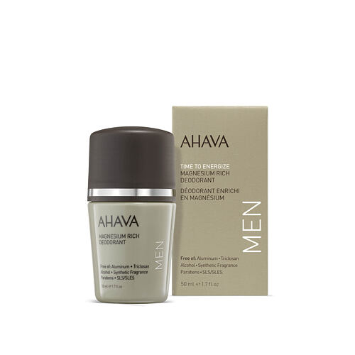 Deodorant AHAVA Men Time To Energize Magnesium Rich 50 ml