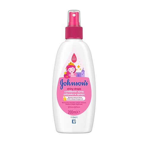 Kondicionér Johnson´s Shiny Drops Kids Conditioner Spray 200 ml