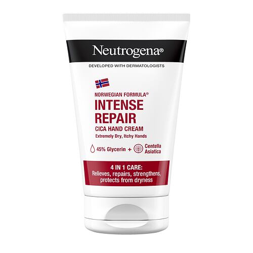 Krém na ruce Neutrogena Norwegian Formula Intense Repair Cica Hand Cream 50 ml