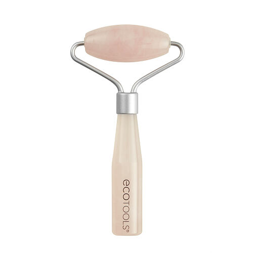 Masážní váleček a kámen EcoTools Facial Roller Mini Rose Quartz 1 ks