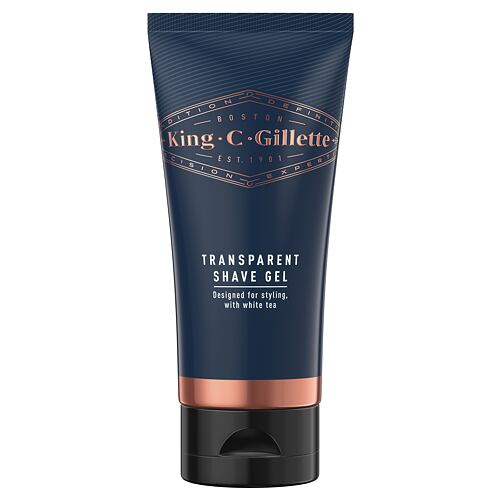 Gel na holení Gillette King C. Transparent Shave Gel 150 ml