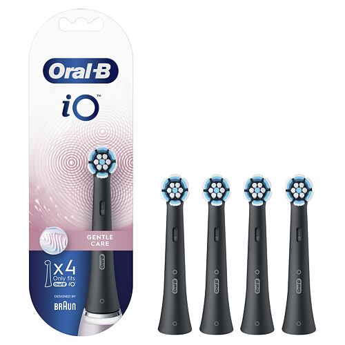 Náhradní hlavice Oral-B iO Gentle Care Black 4 ks