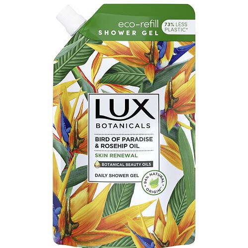 Sprchový gel LUX Botanicals Bird Of Paradise & Rosehip Oil Daily Shower Gel Náplň 500 ml