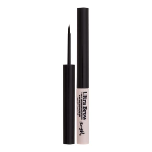 Tužka na obočí Barry M Ultra Brow 2-in-1 Defining Browliner & Nourishing Serum 1,7 ml Black