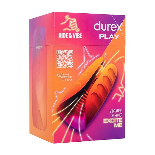 Masturbátor Durex Play Ride & Vibe Vibrating Stroker 1 ks