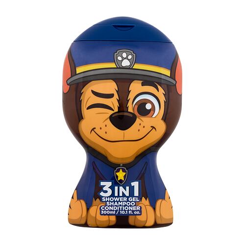 Sprchový gel Nickelodeon Paw Patrol Chase 3in1 Shower Gel, Shampoo & Conditioner 300 ml