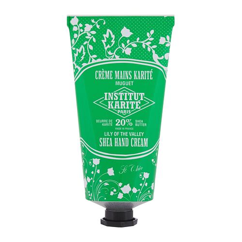 Krém na ruce Institut Karité Shea Hand Cream Lily Of The Valley 75 ml poškozená krabička