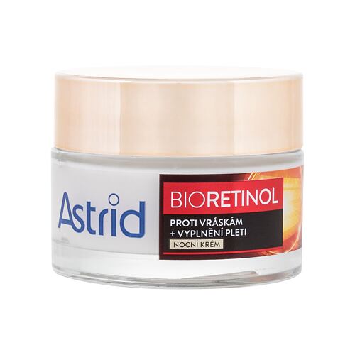 Noční pleťový krém Astrid Bioretinol Night Cream 50 ml poškozená krabička