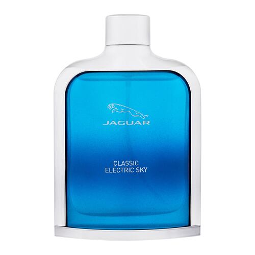 Toaletní voda Jaguar Classic Electric Sky 100 ml poškozená krabička