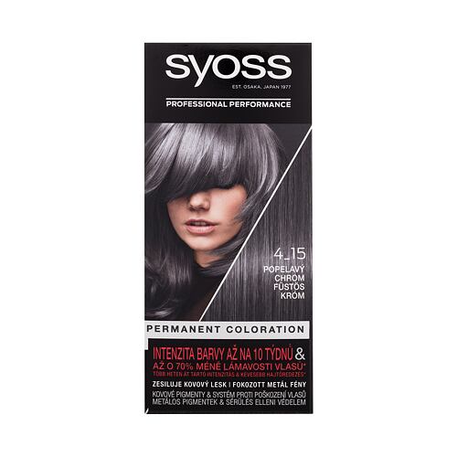 Barva na vlasy Syoss Permanent Coloration 50 ml 4-15 Dusty Chrome