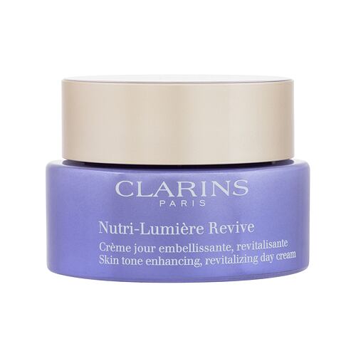 Denní pleťový krém Clarins Nutri-Lumière Revive Skin Tone Enhancing, Revitalizing Day Cream 50 ml poškozená krabička