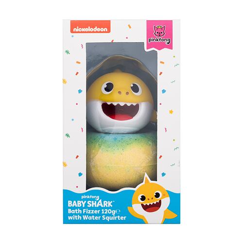 Bomba do koupele Pinkfong Baby Shark Bath Fizzer Set 120 g poškozená krabička Kazeta