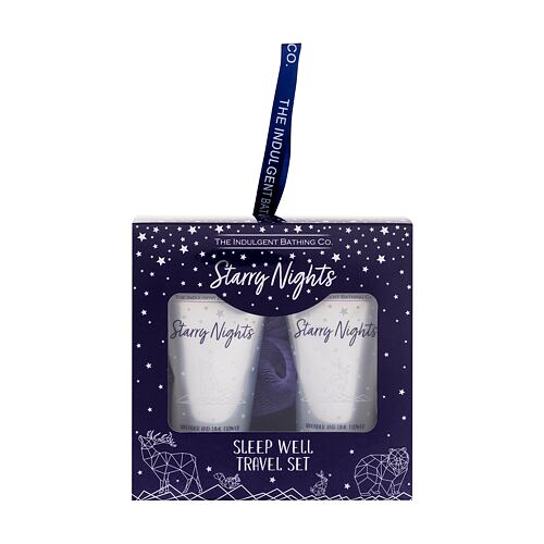 Tělové mléko The Indulgent Bathing Co. Starry Nights Sleep Well Travel Set 50 ml Kazeta