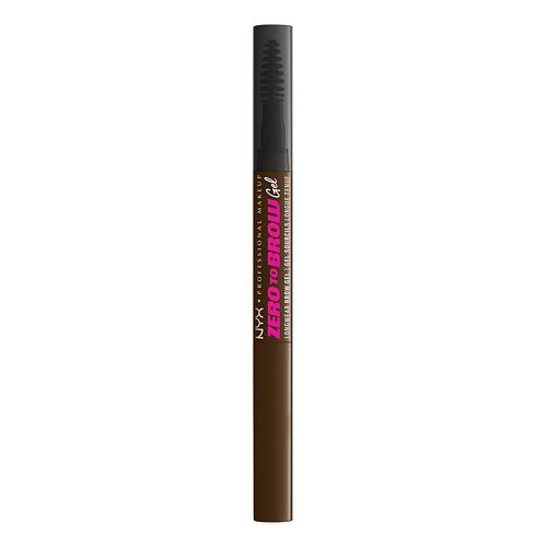 Gel a pomáda na obočí NYX Professional Makeup Zero To Brow 2 ml 06 Chocolate