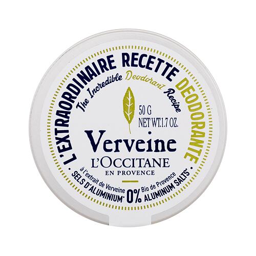 Deodorant L'Occitane Verveine The Incredible Deodorant Recipe 50 g