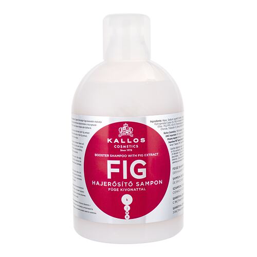 Šampon Kallos Cosmetics Fig 1000 ml poškozený flakon