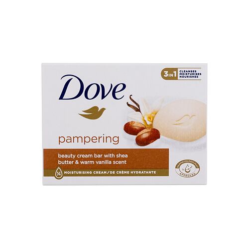 Tuhé mýdlo Dove Pampering Beauty Cream Bar 90 g