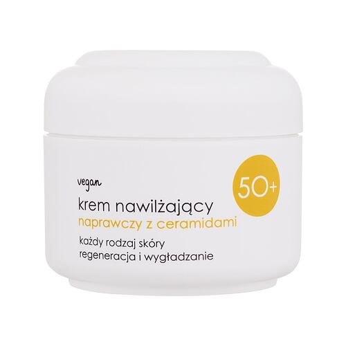 Denní pleťový krém Ziaja 50+ Moisturizing Cream With Ceramides 50 ml