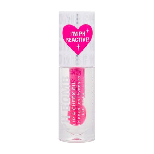 Olej na rty Makeup Revolution London pH Bomb Lip & Cheek Oil 4,5 ml Universal