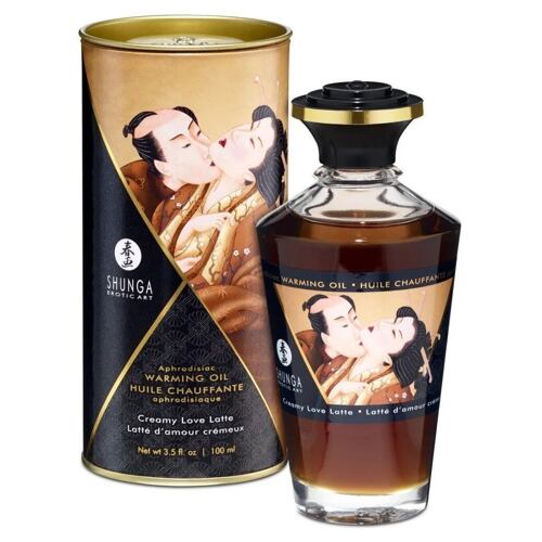 Afrodiziakum Shunga Aphrodisiac Warming Oil Creamy Love Latte 100 ml