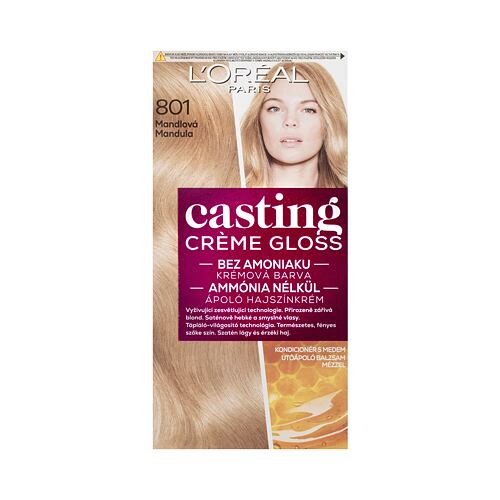 Barva na vlasy L'Oréal Paris Casting Creme Gloss Glossy Blonds 48 ml 801 Silky Blonde