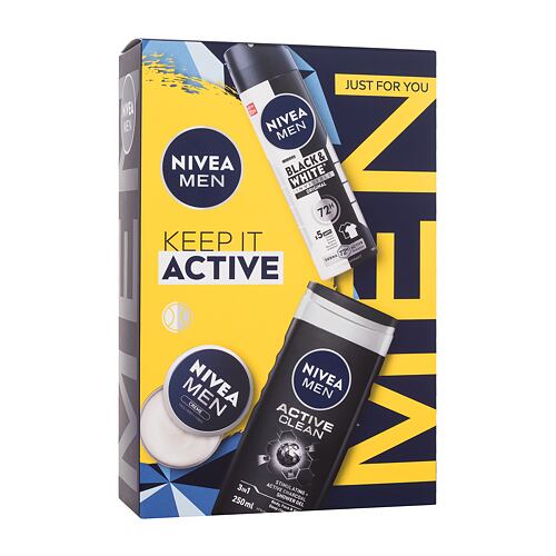 Denní pleťový krém Nivea Men Keep It Active 30 ml Kazeta