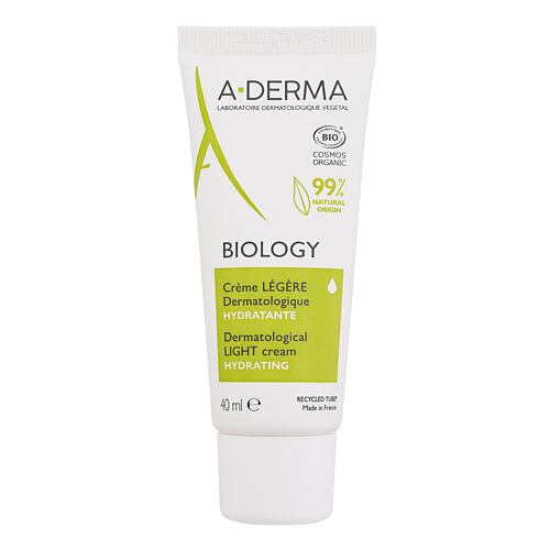 Denní pleťový krém A-Derma Biology Dermatological Light Cream 40 ml