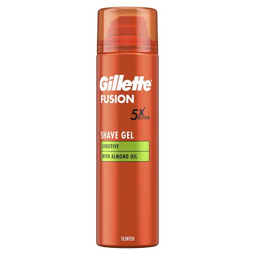 Gel na holení Gillette Fusion Sensitive Shave Gel 200 ml