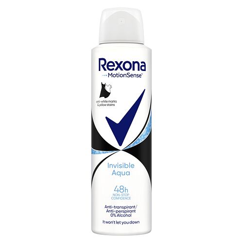 Antiperspirant Rexona MotionSense Invisible Aqua 48h 150 ml