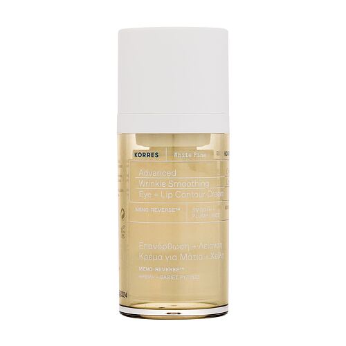 Oční krém Korres White Pine Advanced Wrinkle Smoothin Eye+ Lip Contour Cream 15 ml