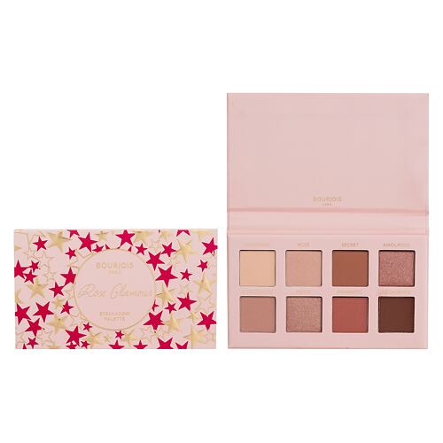 Oční stín BOURJOIS Paris Rose Glamour Eyeshadow Palette 6,8 g