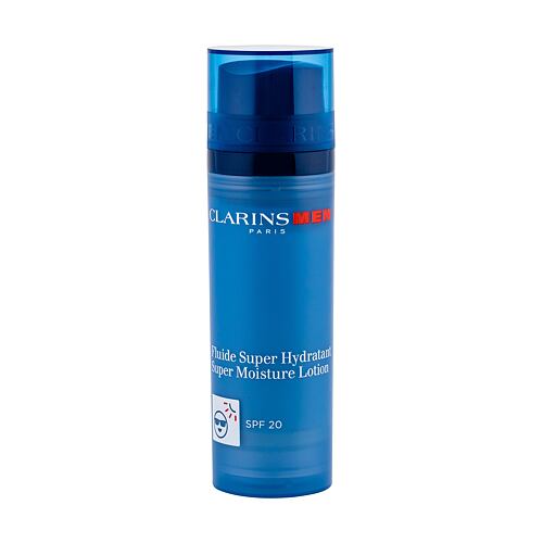 Pleťový gel Clarins Men Super Moisture Lotion SPF20 50 ml