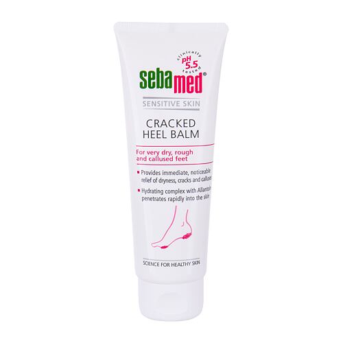 Krém na nohy SebaMed Sensitive Skin Cracked Heel Balm 75 ml poškozená krabička