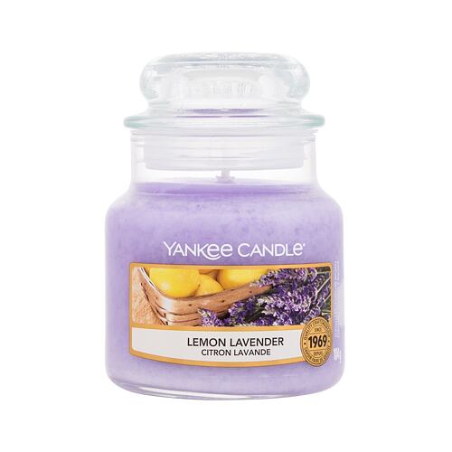 Vonná svíčka Yankee Candle Lemon Lavender 104 g