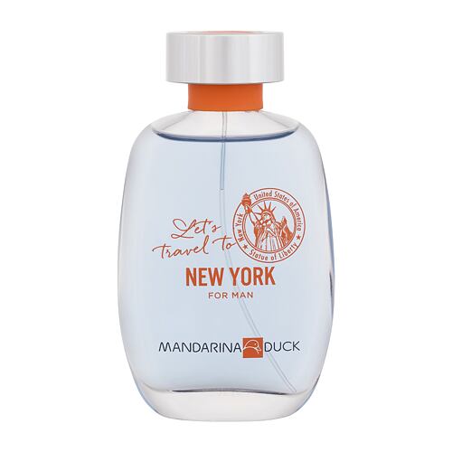 Toaletní voda Mandarina Duck Let´s Travel To New York 100 ml poškozená krabička