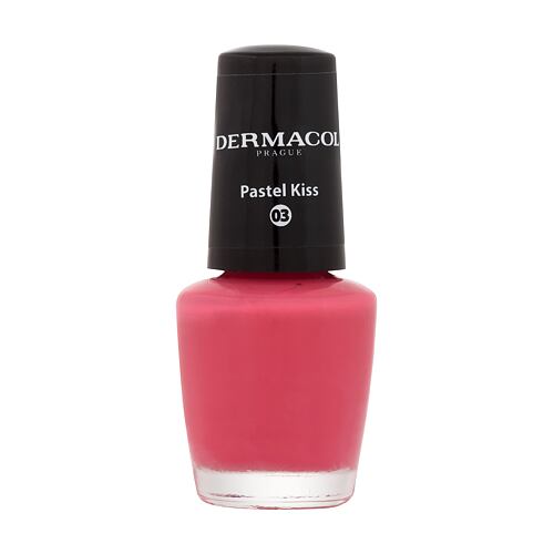 Lak na nehty Dermacol Mini Pastel 5 ml 03 Pastel Kiss