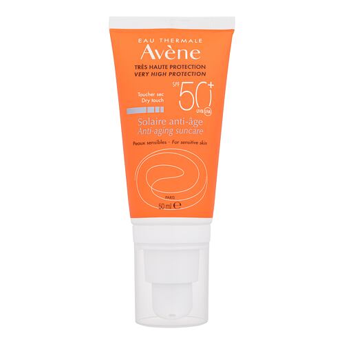 Opalovací přípravek na obličej Avene Sun Anti-Aging Suncare SPF50+ 50 ml