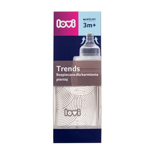 Kojenecká lahev LOVI Trends Trends Bottle 3m+ 250 ml