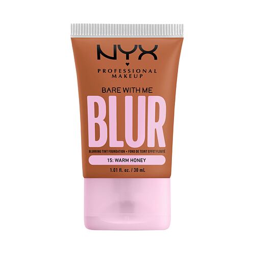 Make-up NYX Professional Makeup Bare With Me Blur Tint Foundation 30 ml 15 Warm Honey