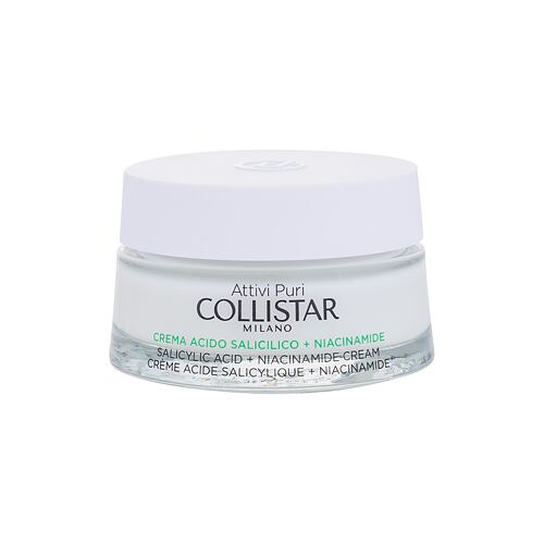 Denní pleťový krém Collistar Pure Actives (Attivi Puri) Salicylic Acid + Niacinamide Cream 50 ml