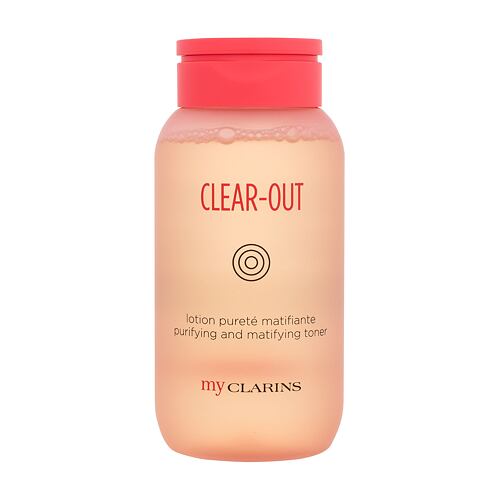 Pleťová voda a sprej Clarins Clear-Out Purifying And Matifying Toner 200 ml poškozená krabička