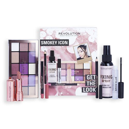 Oční stín Makeup Revolution London Get The Look Smokey Icon 30 ml Kazeta