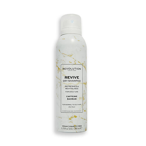 Suchý šampon Revolution Haircare London Revive 200 ml