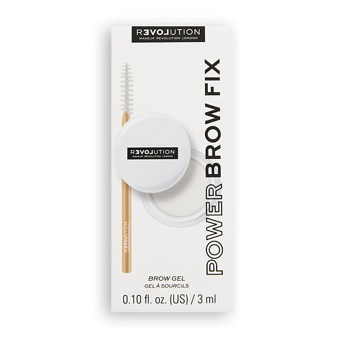 Gel a pomáda na obočí Revolution Relove Power Brow Fix 3 ml